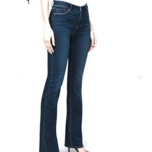 WHBM Mid Rise Boot Cut Stretch Jeans